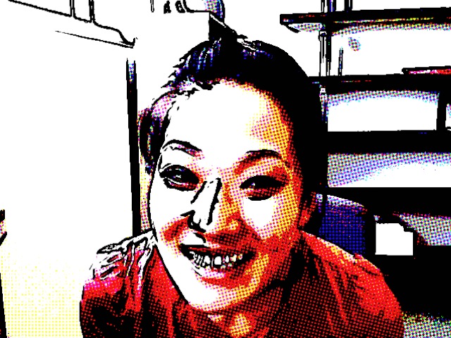 comic style picture of Prof. Kwon